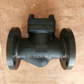 DIN Standard Forged Steel Flange Connection End Piston Check Valve